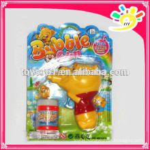 Cute cartoon design bubble gun toys ,outdoor play bubble gun toys